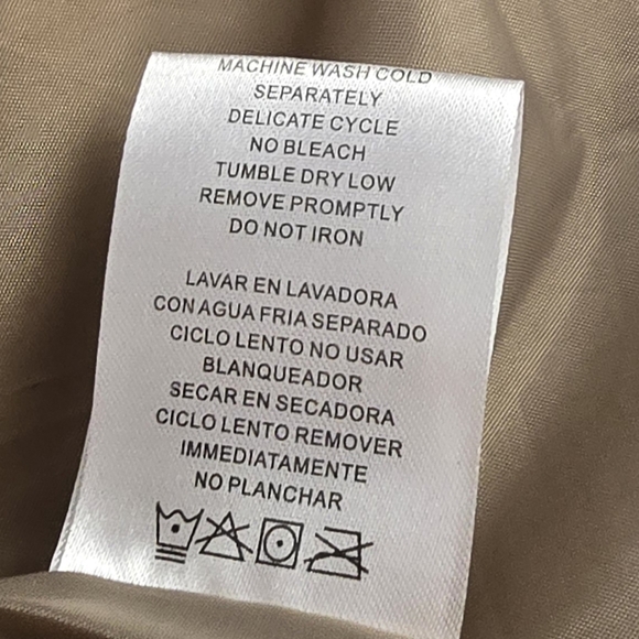 Roper Western Jacket Boys M 8/10 Down-like Fill Khaki Style #03-397-0761-0523 - Picture 5 of 10